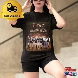 Ready To Be Tour Twice Kpop Y2K Retro Shirt Gift For Fan T-Shirt